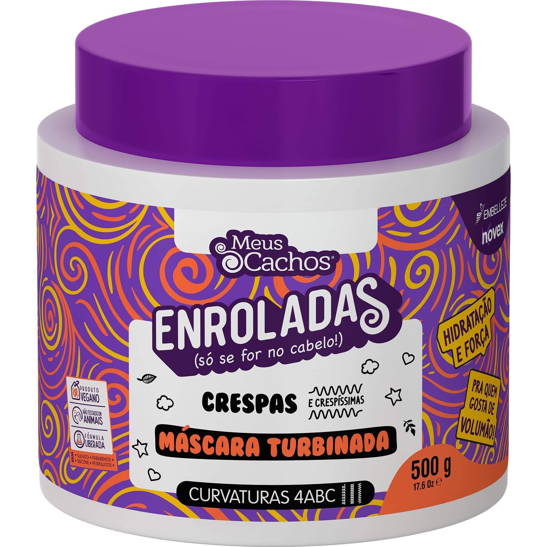 Masca par cret 4ABC, 500 g, Novex