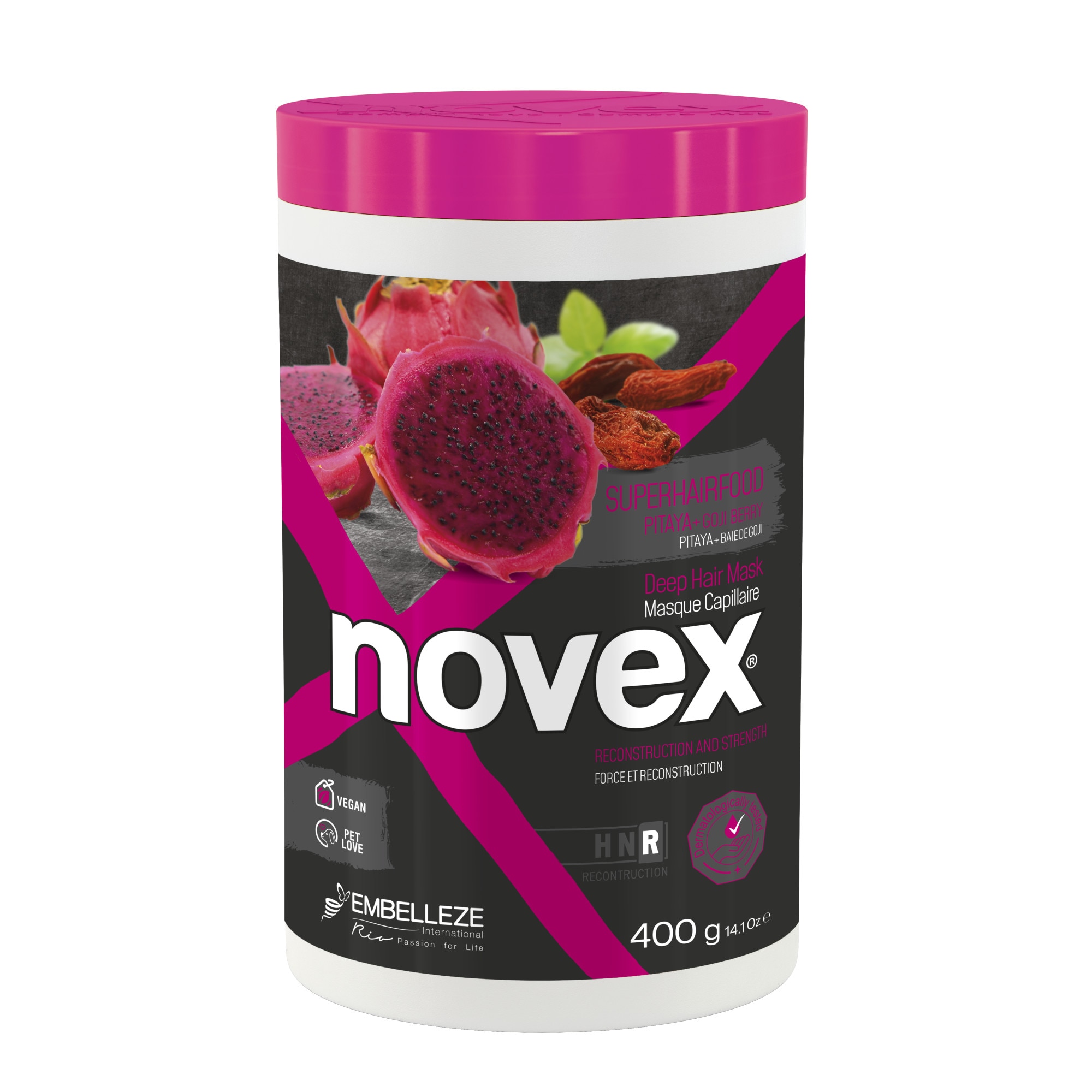 Masca hranitoare Pitaya&Goji, 400 g , Novex