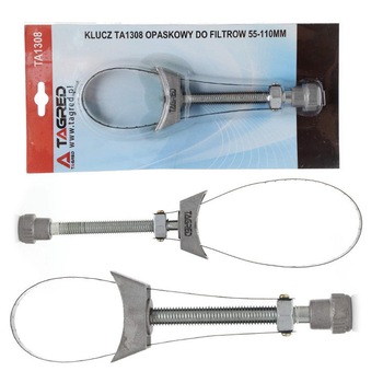 Cheie pentru filtu de ulei universala 55-110mm TA1308 TAGRED Cheie pentru filtu de ulei universala 55-110mm TA1308 TAGRED