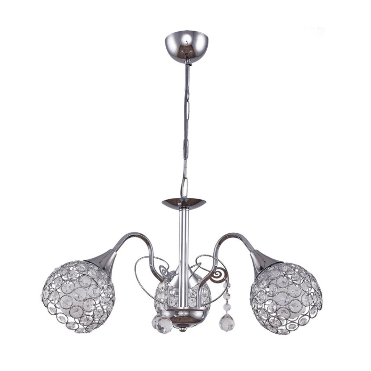 Lustra Interior Erste Saphire 3x60W Max E27 EL0058519 Culoare Crom