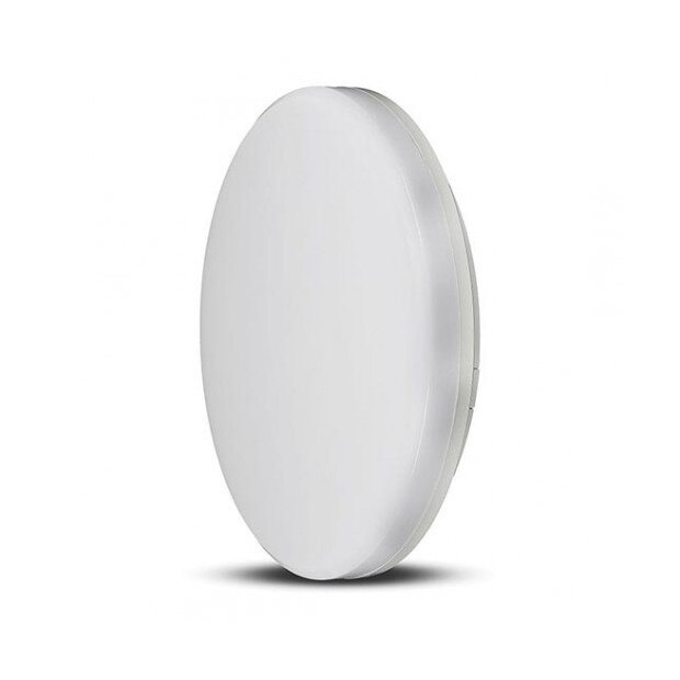 Plafoniera LED V-TAC 15W rotunda rezistenta la umezeala, lumina alba, rece 100 lm/W