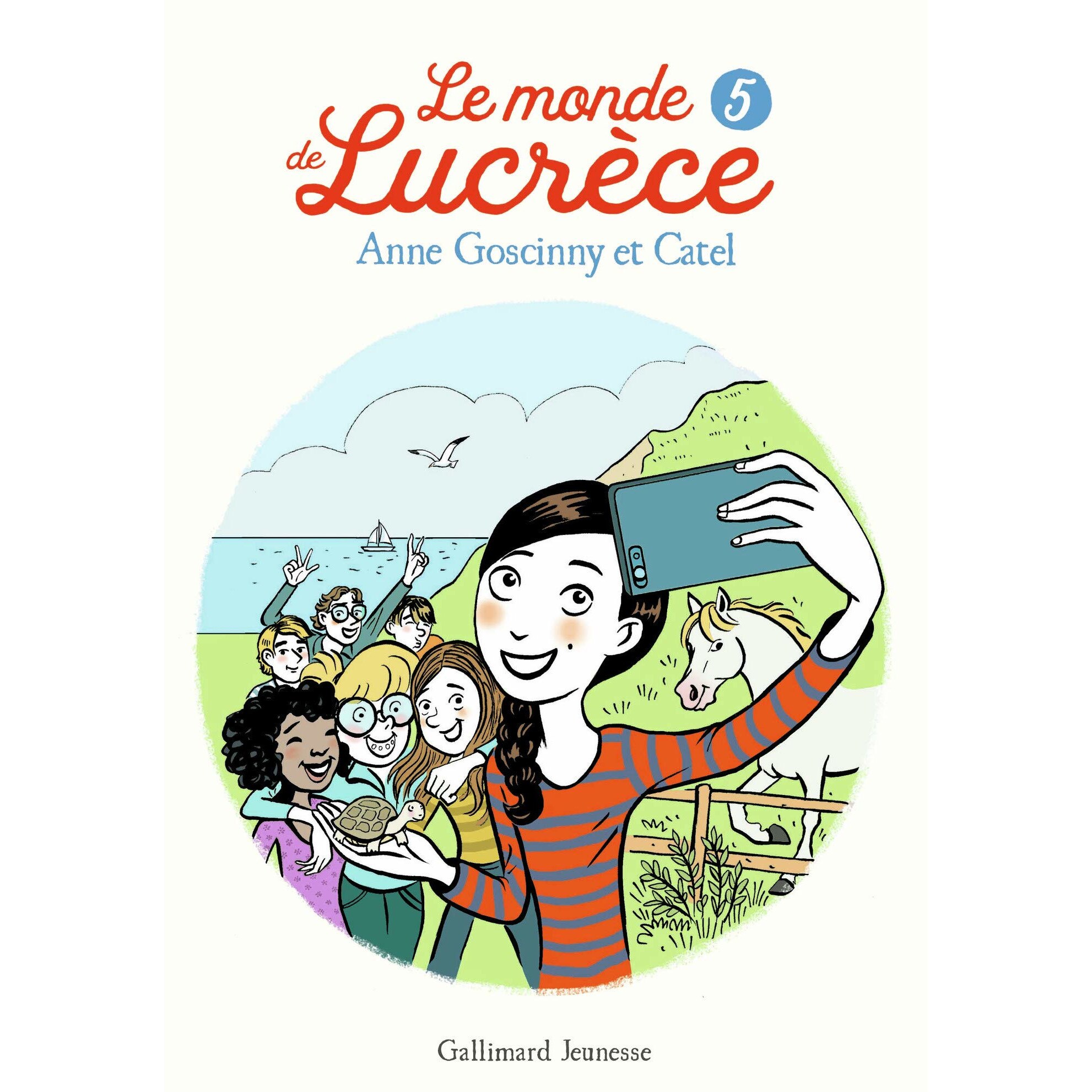 Le monde de Lucrece - Tome 5 - Anne Goscinny, ed 2020