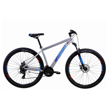 Bicicleta Mtb Afisport M2 - 27.5 inch, L, Argintiu Bicicleta Mtb Afisport M2 - 27.5 inch, L, Argintiu