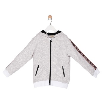 Hanorac pentru baieti, culoare alba 1722 Hanorac pentru baieti, culoare alba 1722