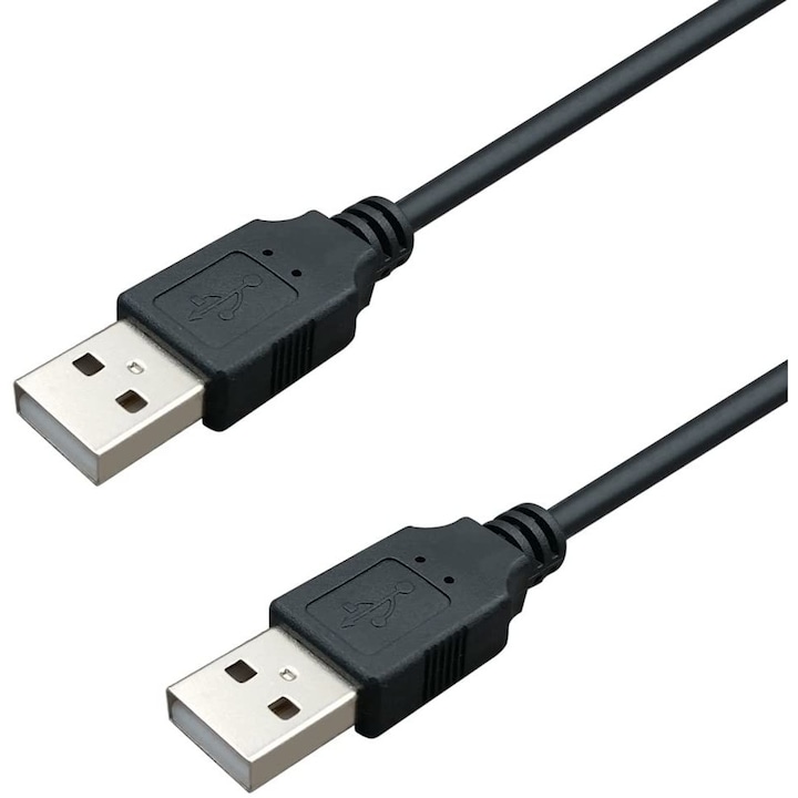 Cablu USB A-A 2.0 tata-tata 3m negru