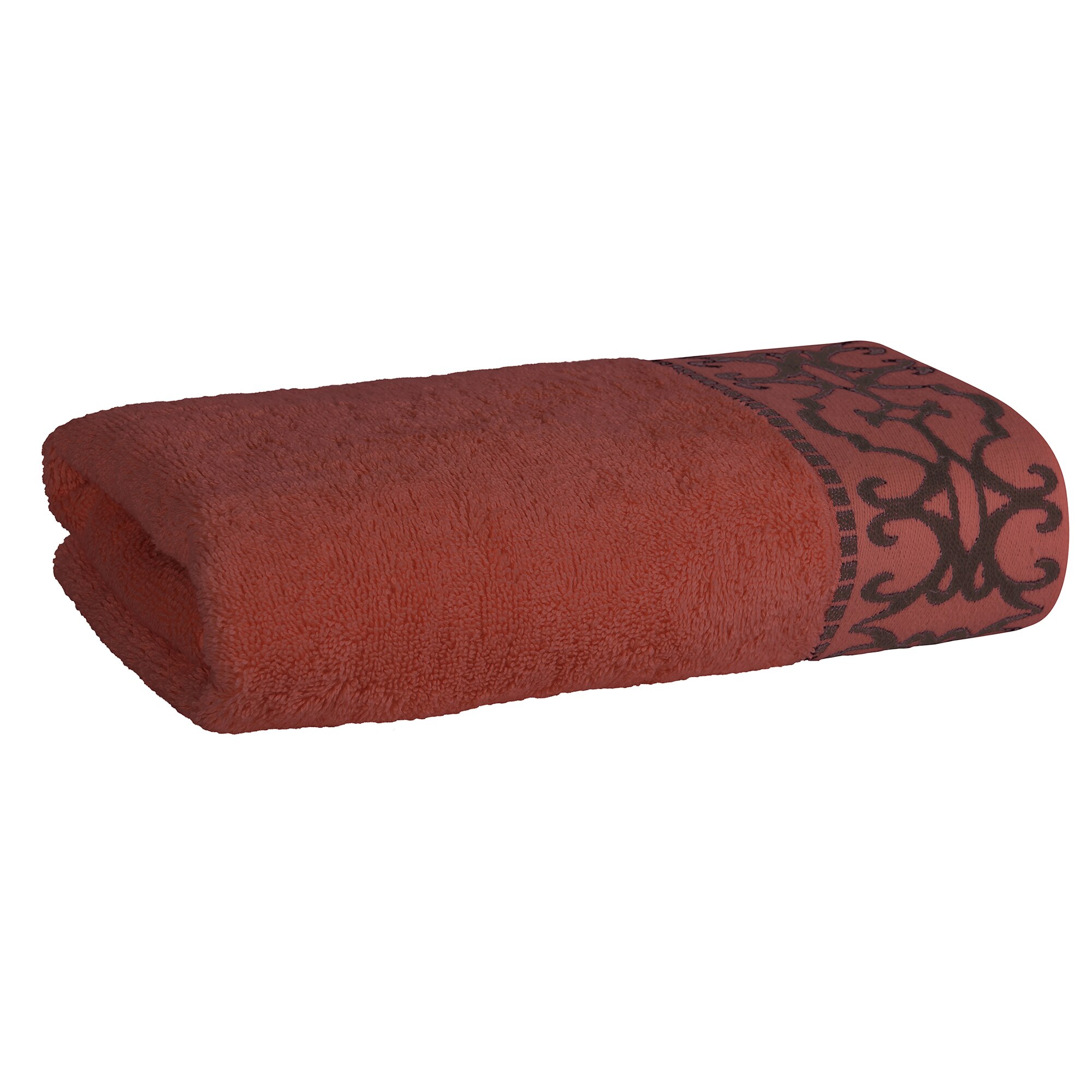 Prosop pentru fata Terra Dilios, 50x90 cm, 100% bumbac, 650 GSM, Rosu