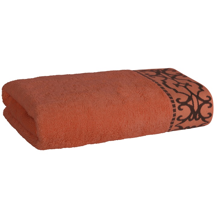 Кърпа за тяло Terra Dilios, 70x140 см, 100% памук, 650 гр/м2, Оранжев