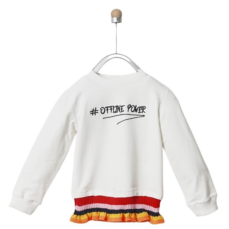 Bluza pentru fete, culoare ocru 2495