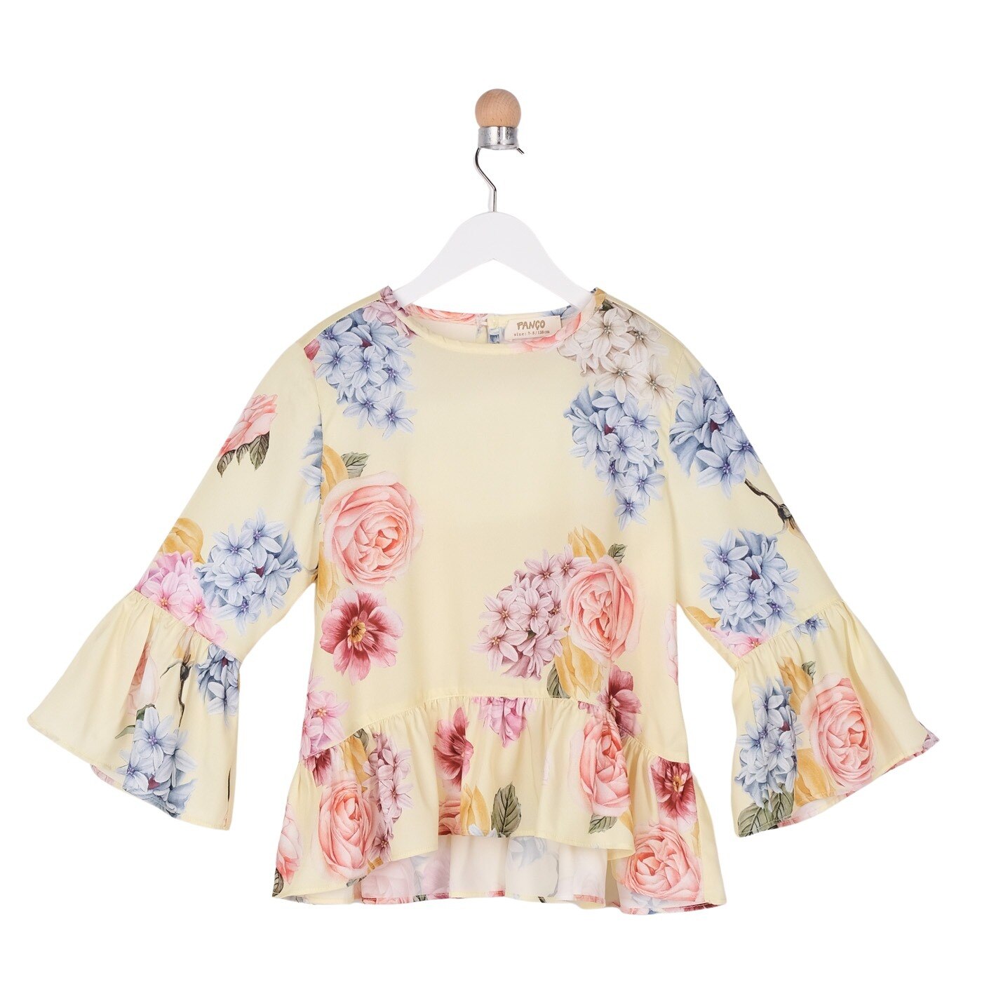 Bluza pentru fete, culoare galbena 2337