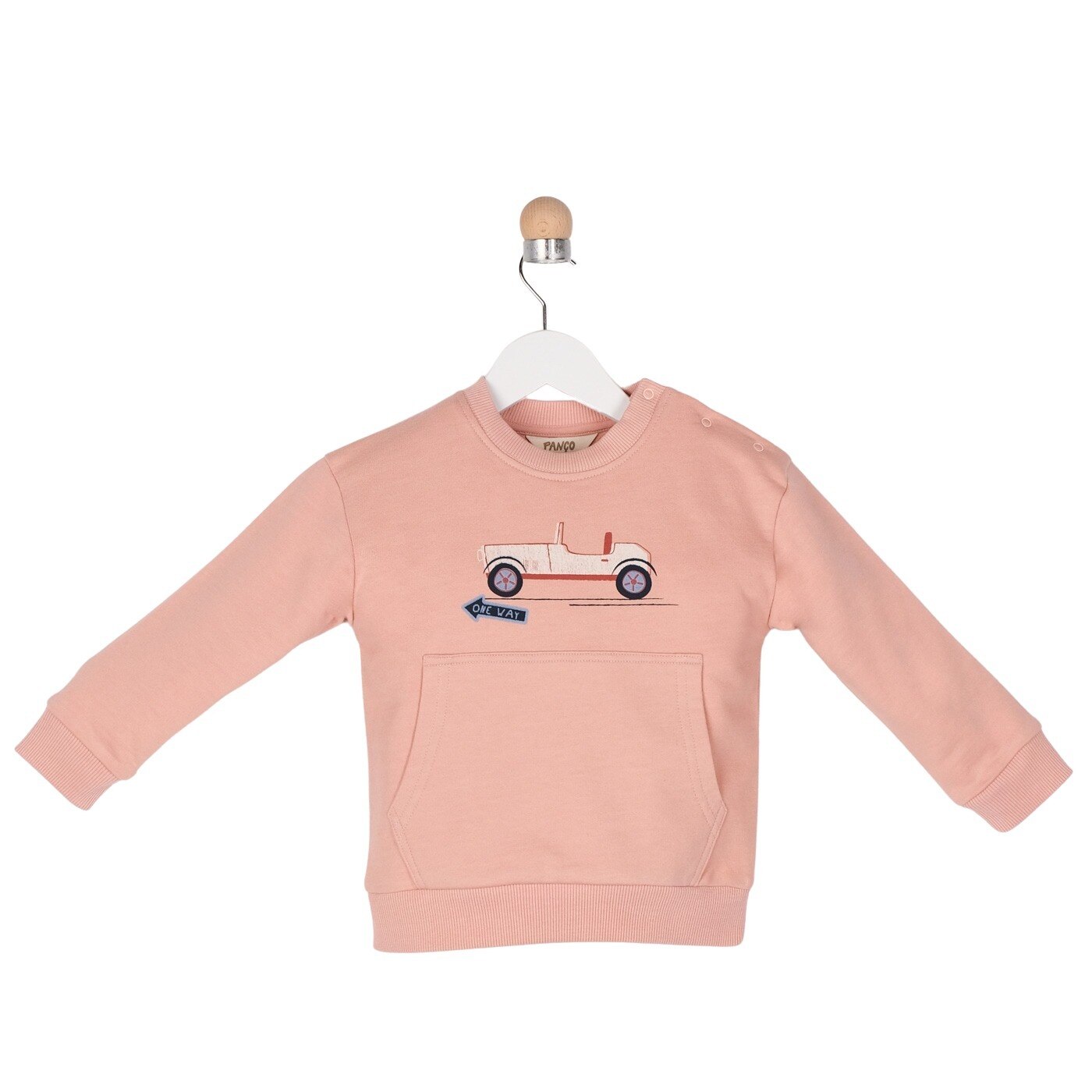 Bluza pentru baieti, culoare caramizie 1372