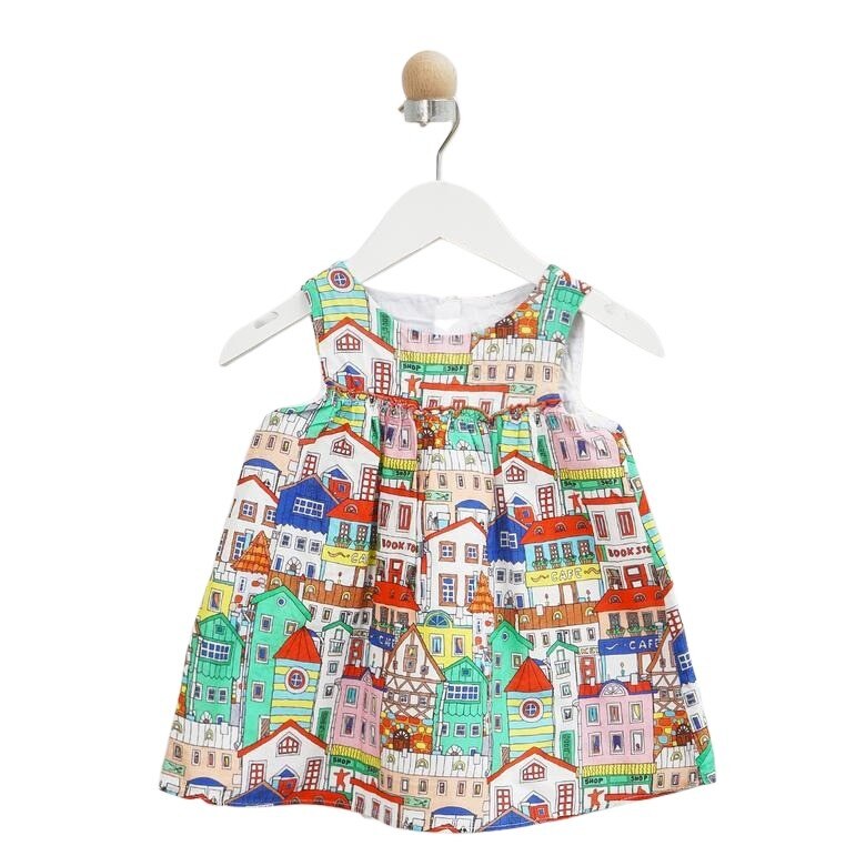 Rochie pentru fete, culoare verde 2434