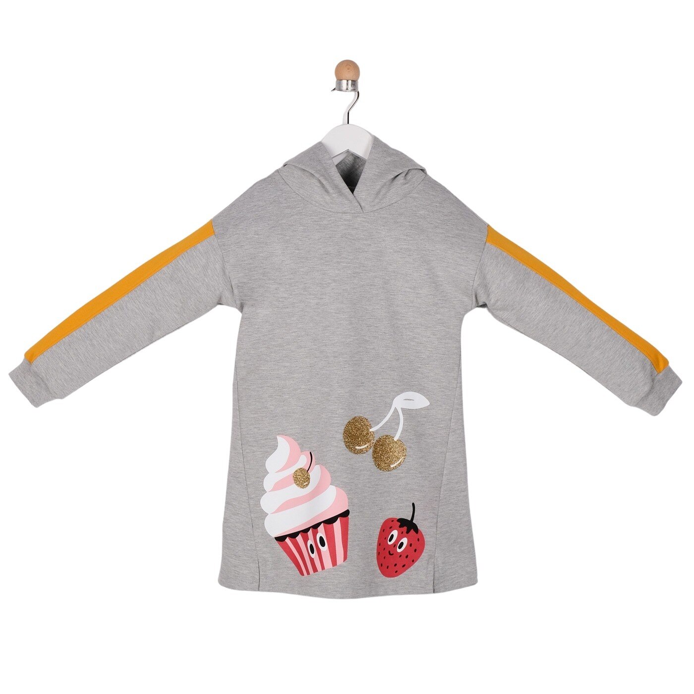 Rochie pentru fete, culoare gri, colectia Bakery 3484