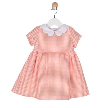 Rochie pentru fete, culoare somon 1960 Rochie pentru fete, culoare somon 1960