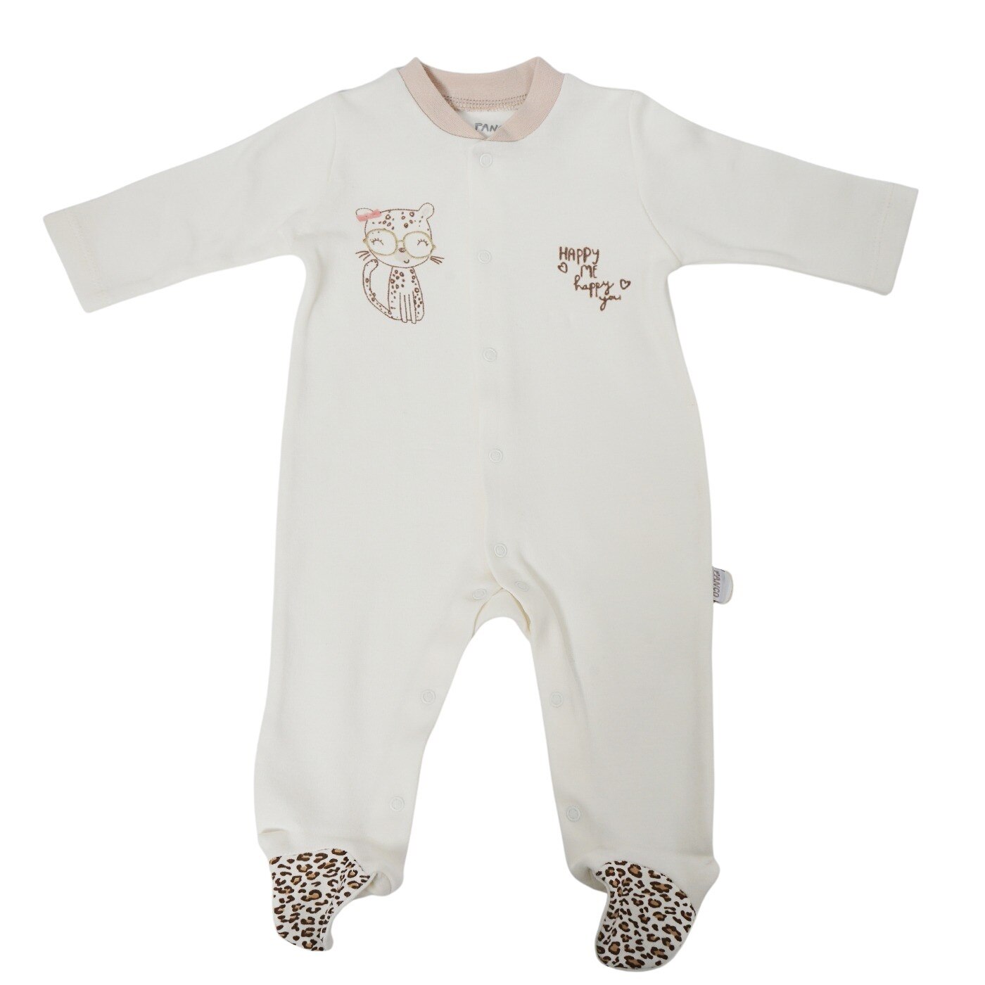 Body pentru fete, culoare ocru, colectia Love me, marime 80