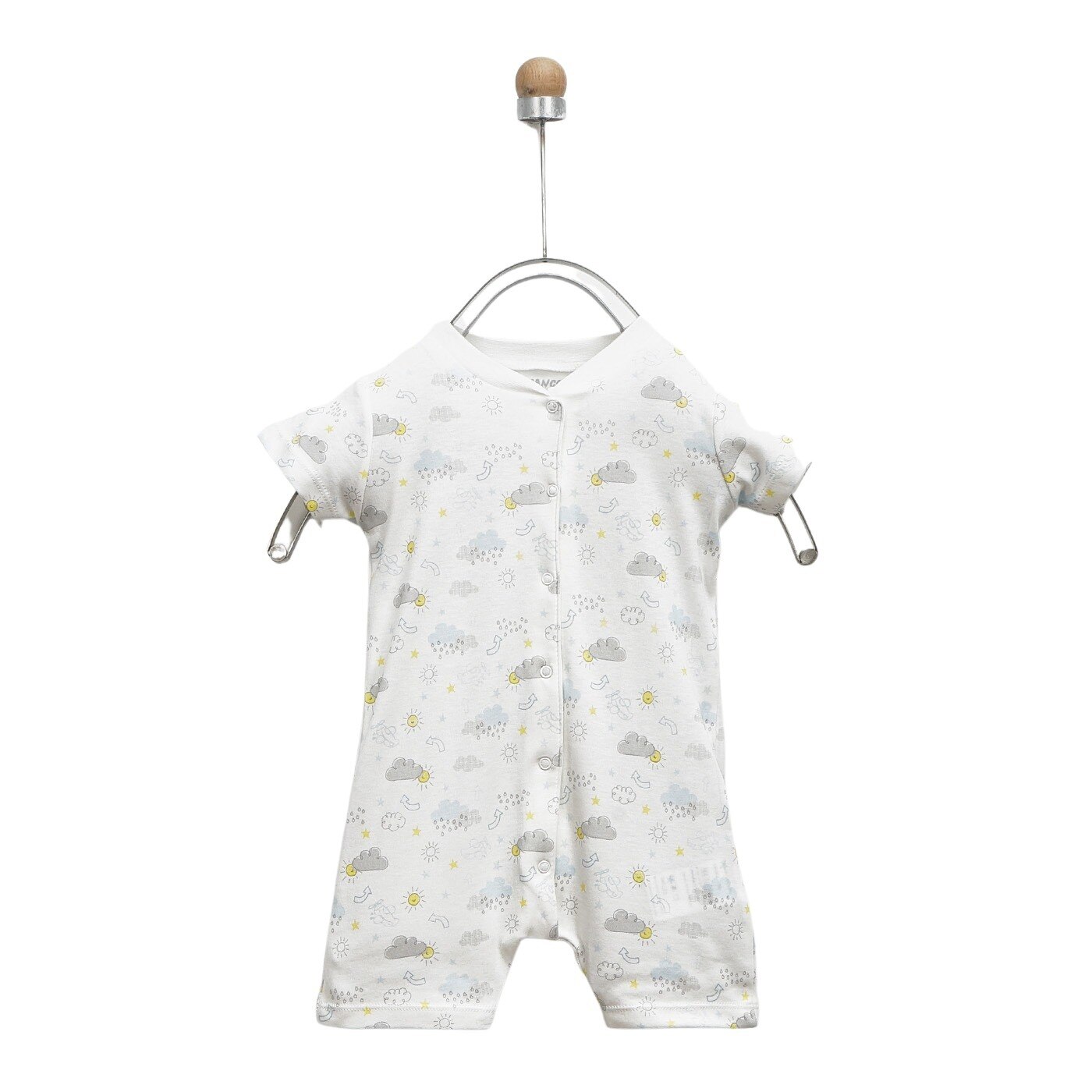 Body pentru baieti, culoare ocru, colectia Cloud 4226