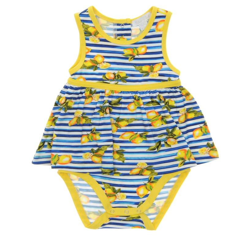 Body pentru fete, culoare galbena 2647