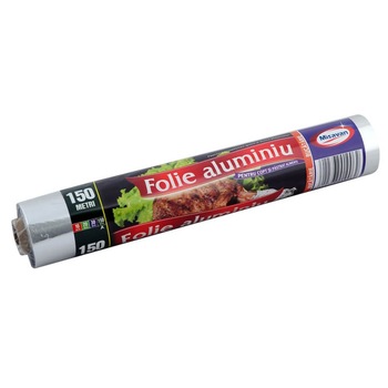 Folie de Aluminiu Misavan, 30cm x 150m Folie de Aluminiu Misavan, 30cm x 150m