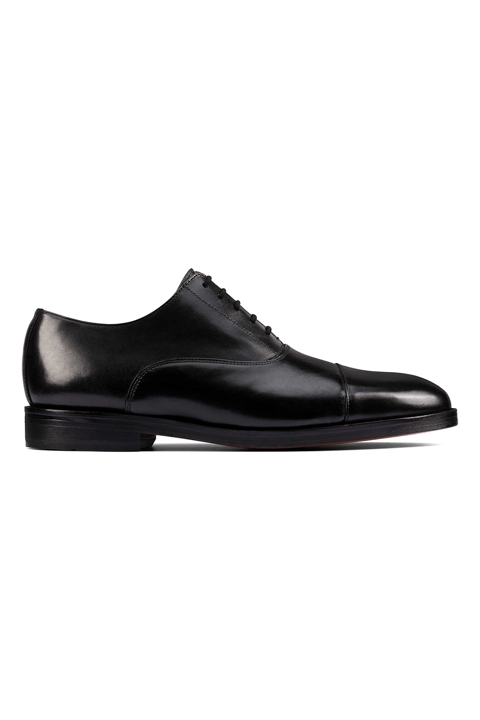 Clarks, Pantofi Oxford din piele Oliver, Negru