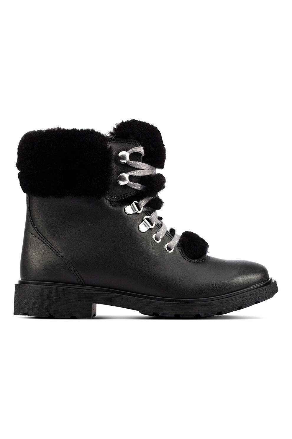 Clarks, Ghete din piele Astrol Hiker, Negru