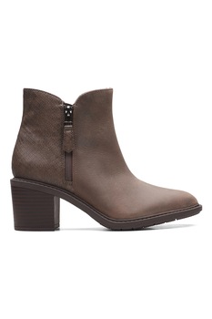 Imagini CLARKS SCENE-ZIP-DARK-TAUPE-M-3.5 - Compara Preturi | 3CHEAPS