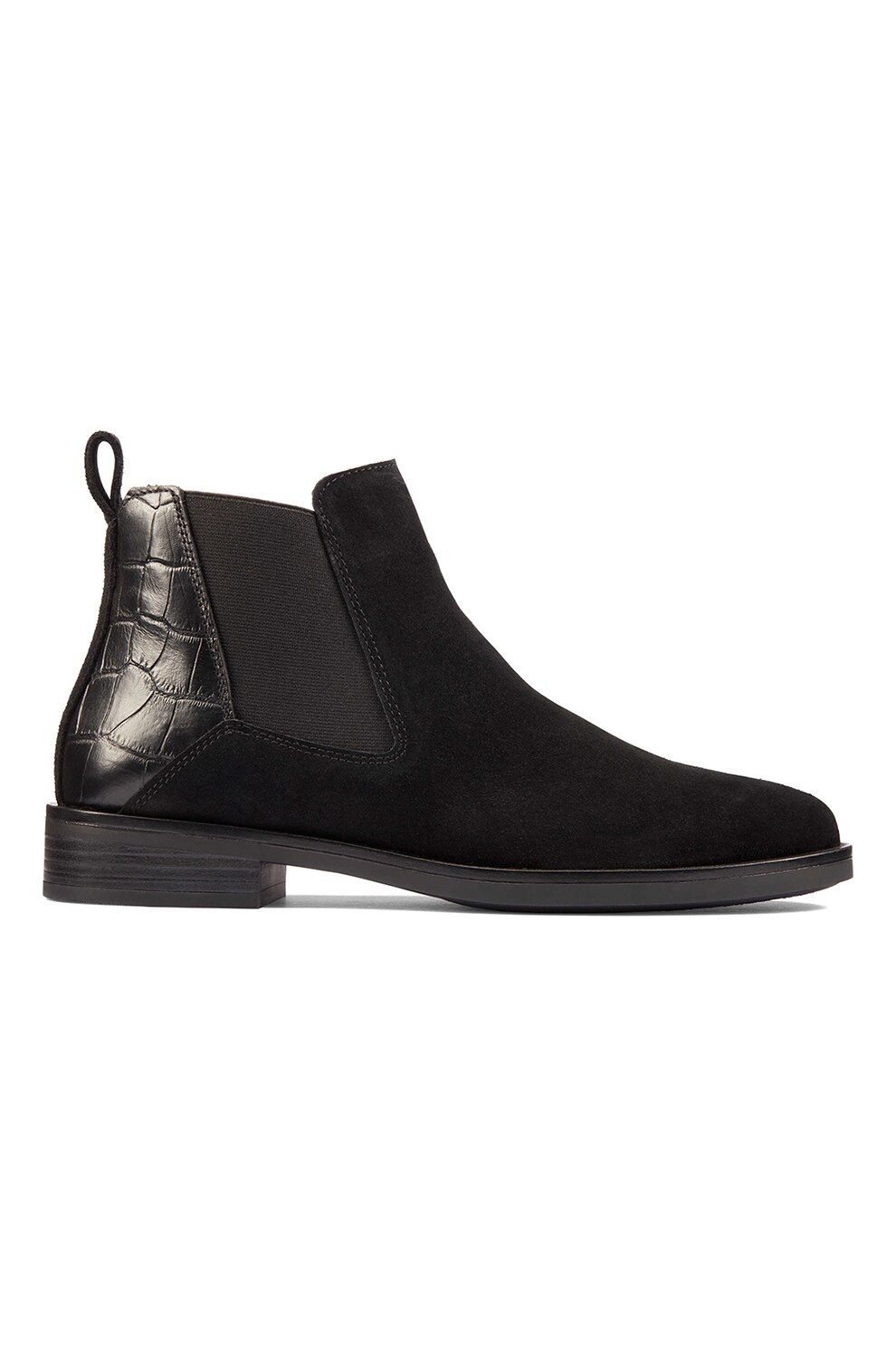 Clarks, Ghete Chelsea din piele Memi, Negru