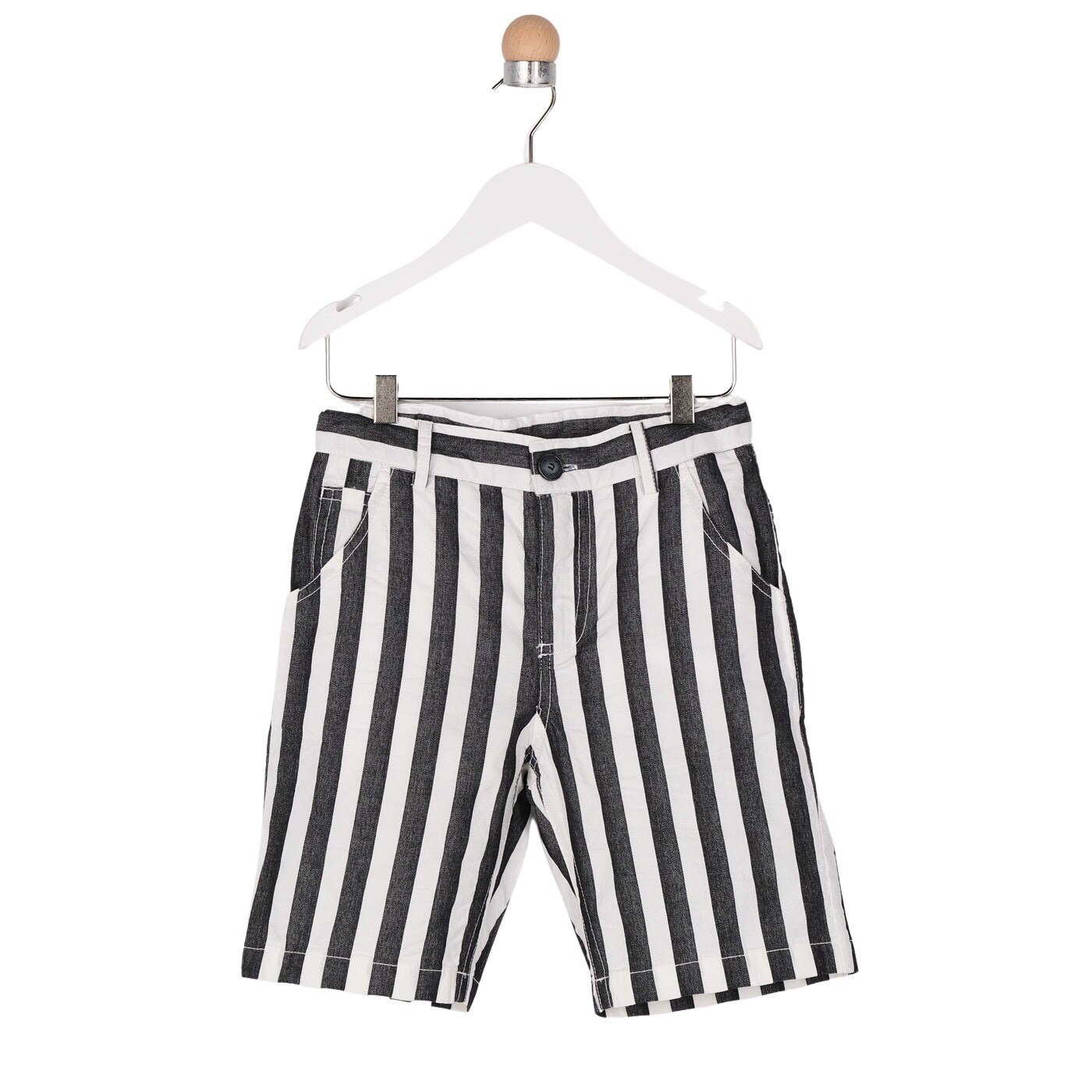 Pantaloni scurti pentru baieti, culoare neagra, colectia Future 3369