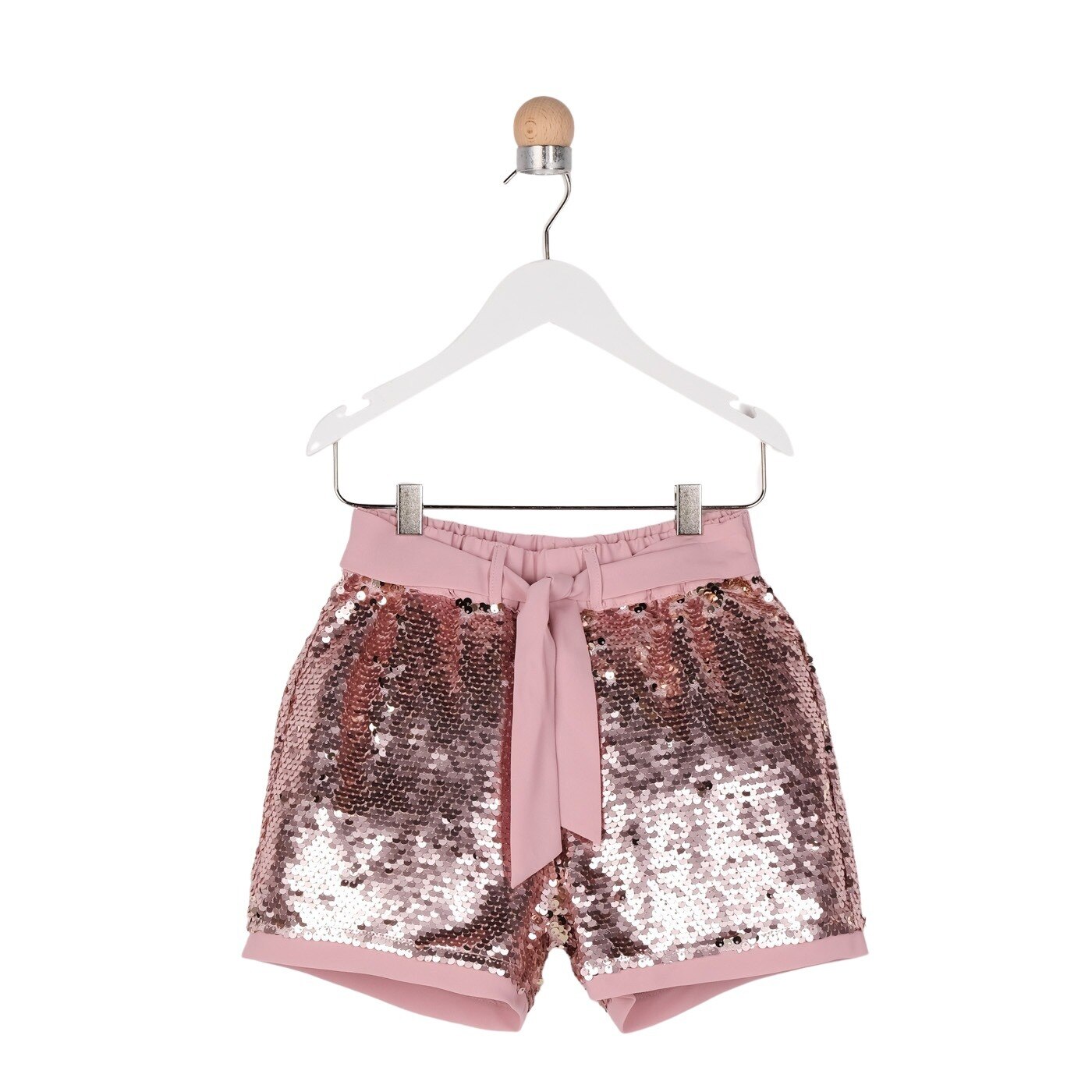 Pantaloni scurti pentru fete, culoare roz, colectia Poudre 3419