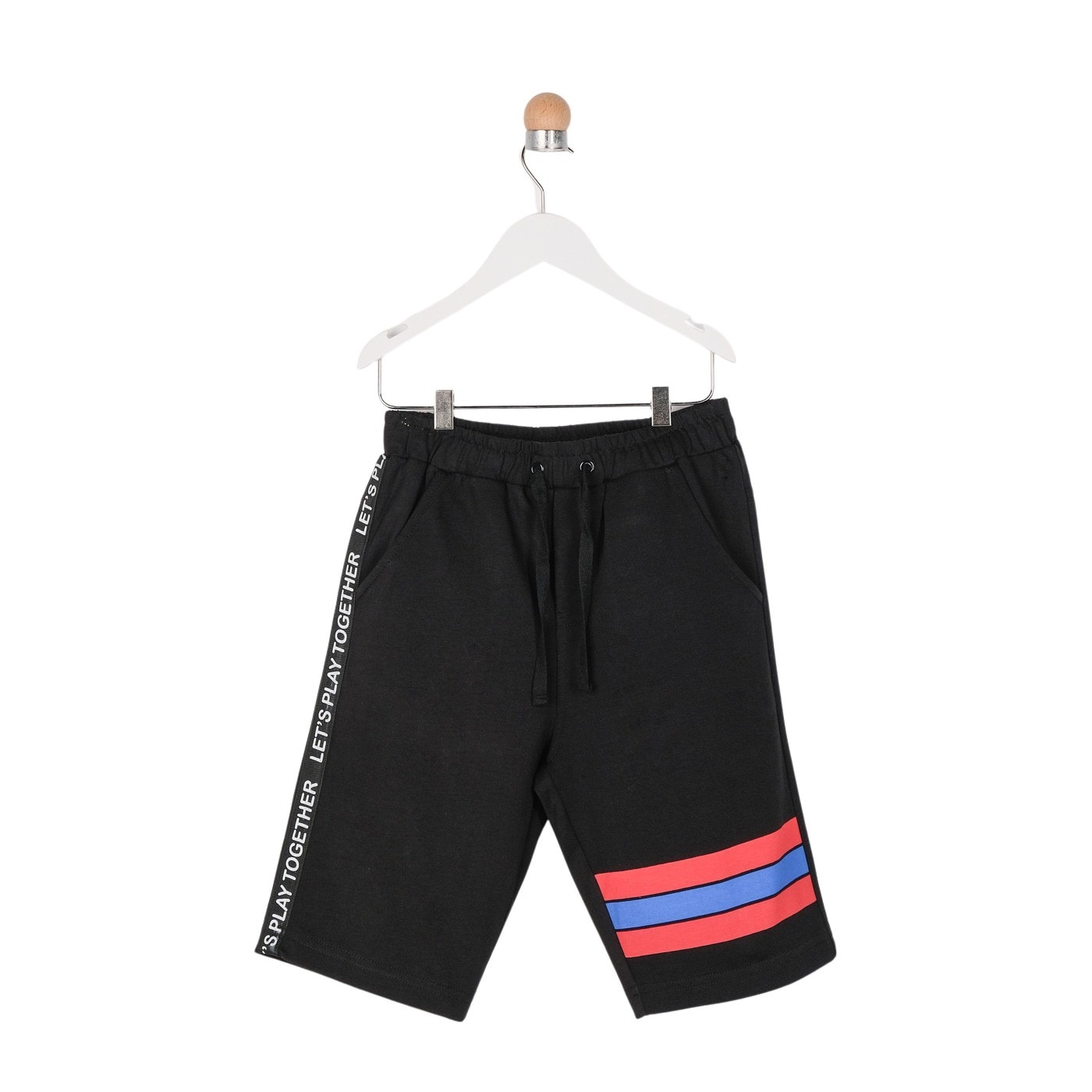 Pantaloni scurti pentru baieti, culoare neagra, colectia Let'S Play 3401