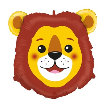 Balon folie cap leu 74 cm Balon folie cap leu 74 cm