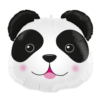 Balon folie cap panda urs 74 cm Balon folie cap panda urs 74 cm