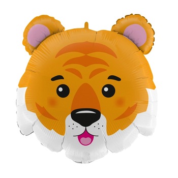 Balon folie cap tigru 71 cm Balon folie cap tigru 71 cm