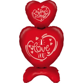 Balon folie inima iubire i love you Stand up 97 cm Balon folie inima iubire i love you Stand up 97 cm