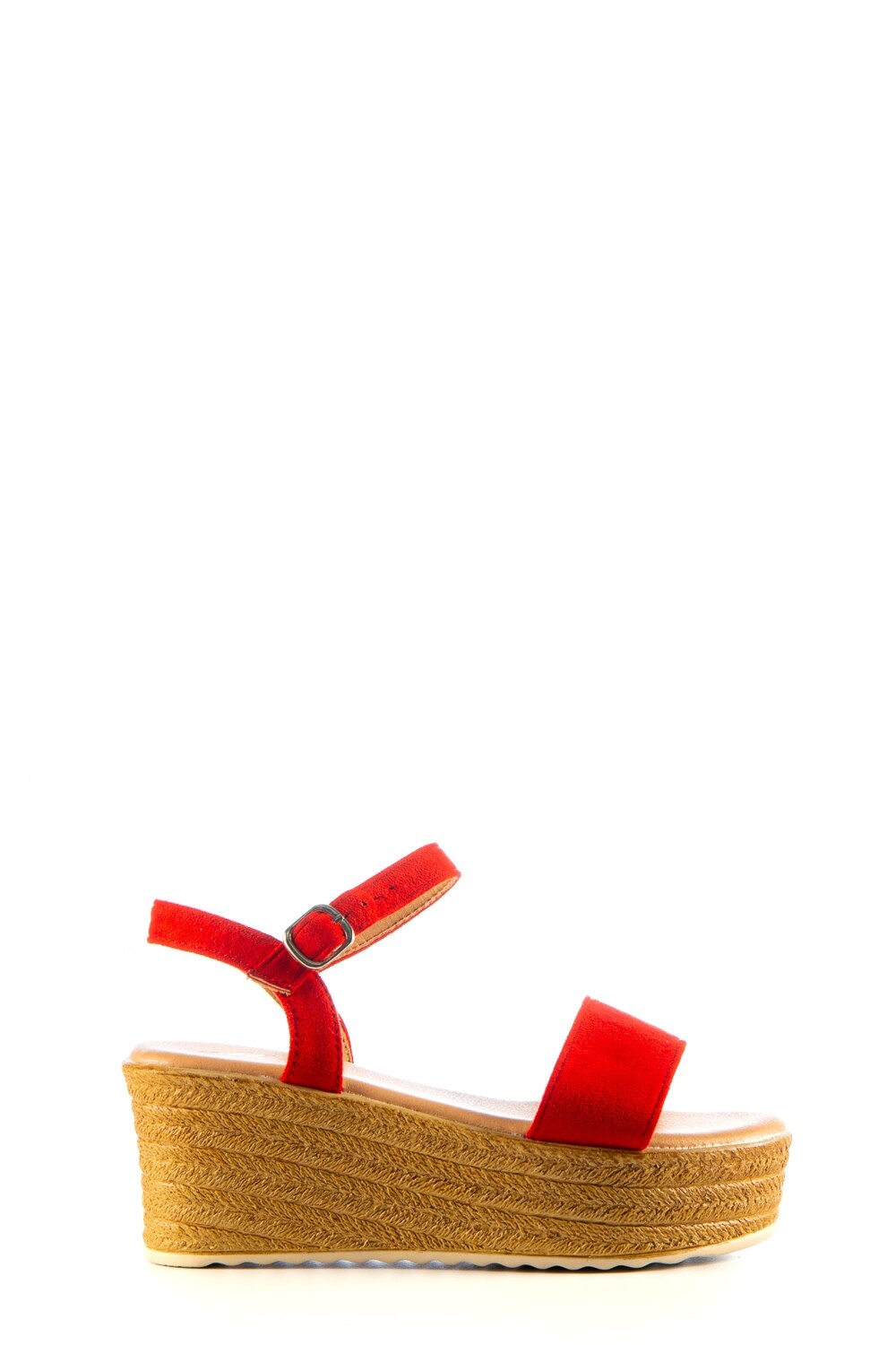 Sandale dama Nona Negru, Rosu