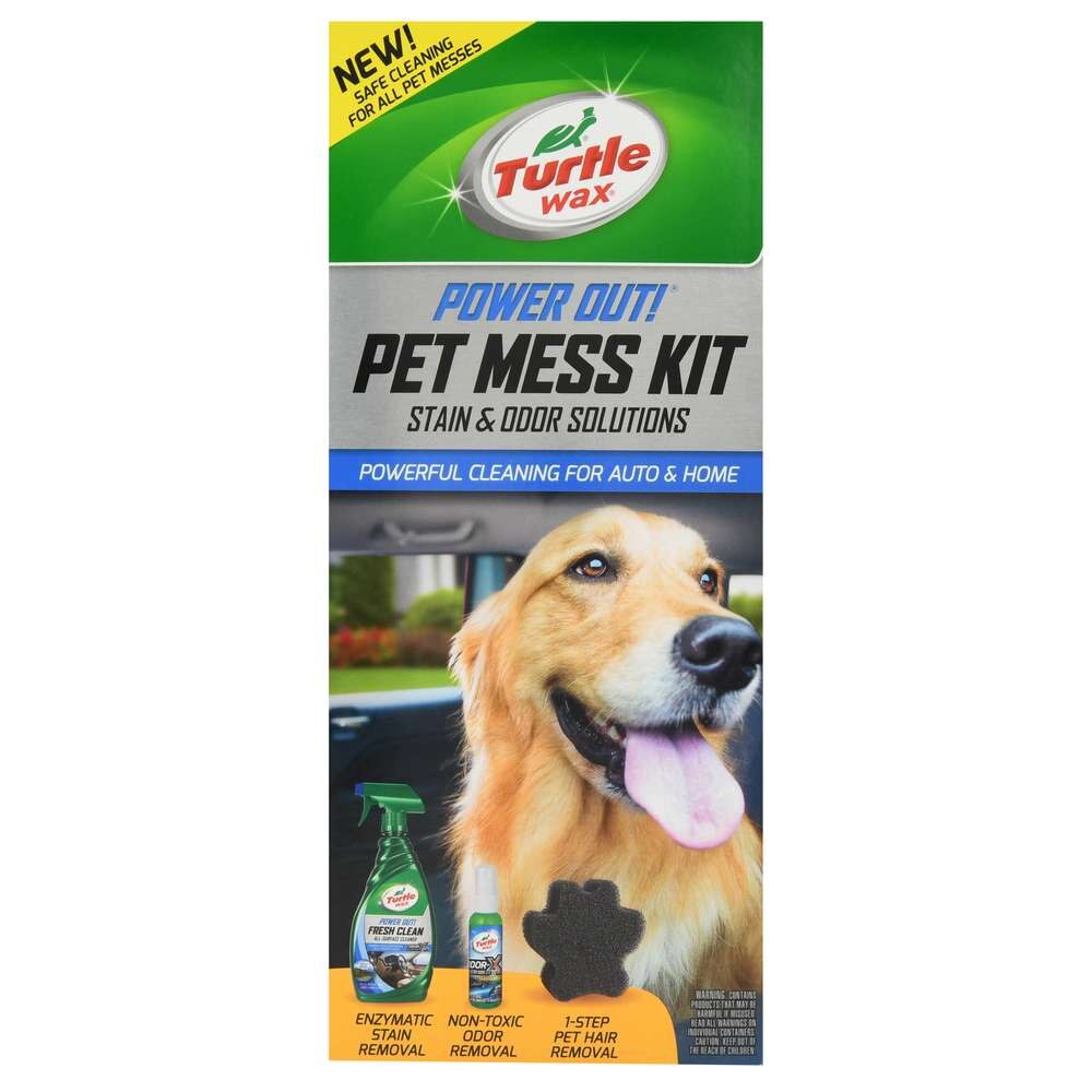 Solutie Inlaturare Pete Animale Turtle Wax Pet Mess Kit