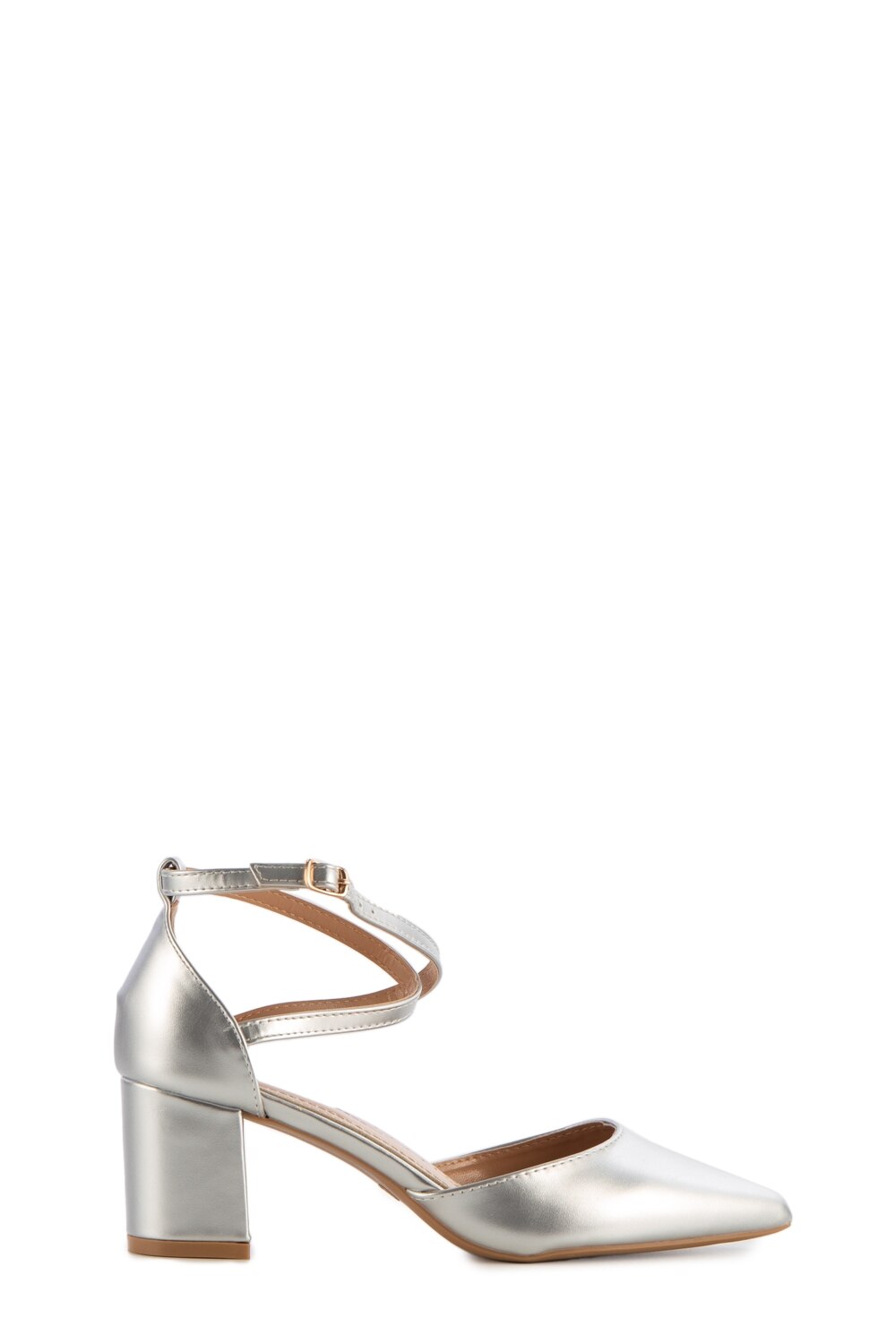 Sandale dama Quin Argintiu, Argintiu, 36