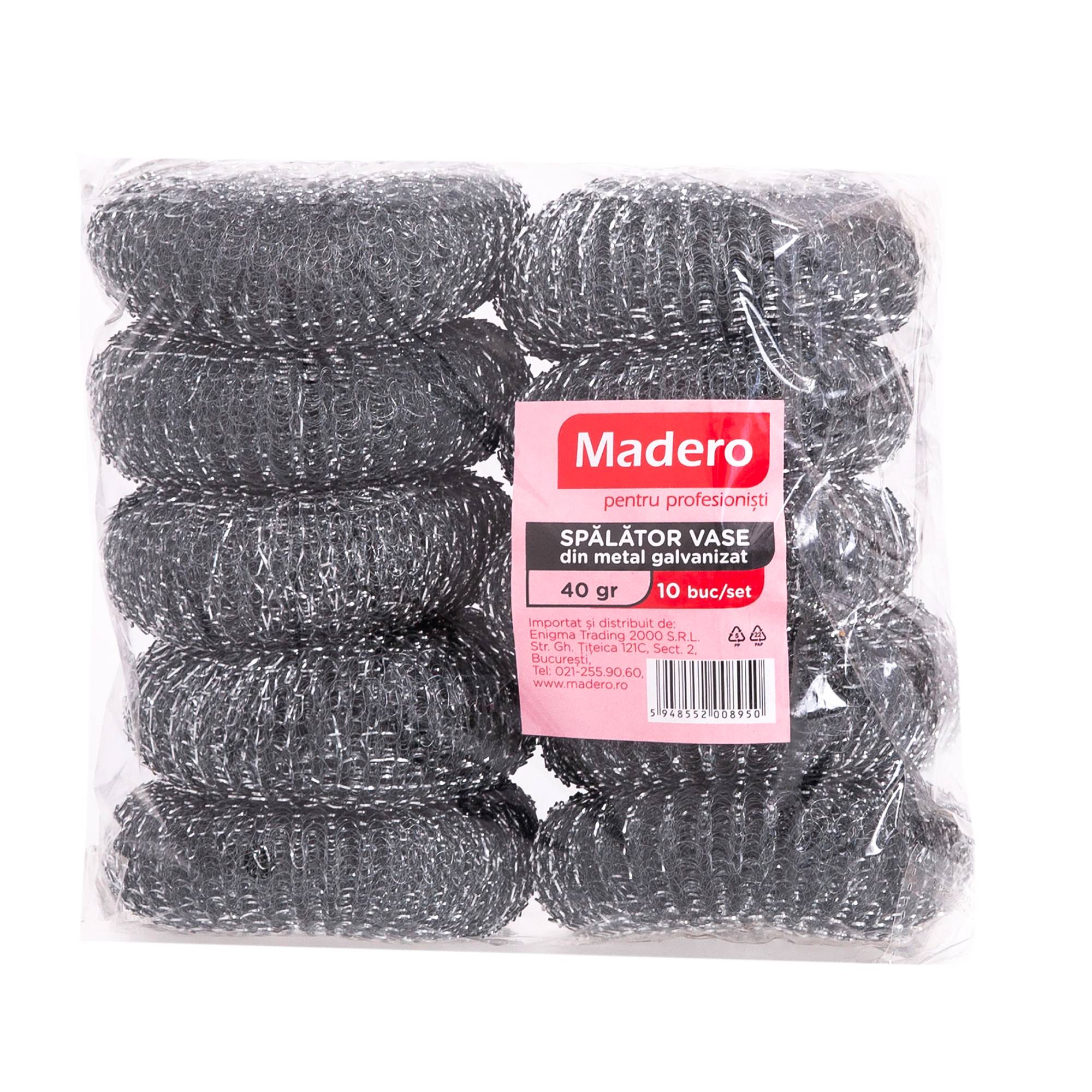 Spalatoare Metal Madero Profesional, Pachet 10 Buc