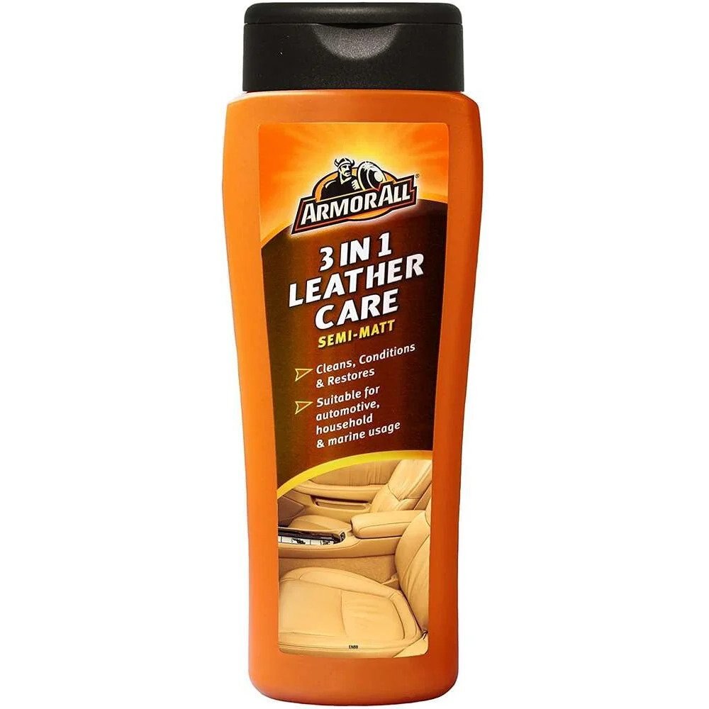 Solutie Intretinere Piele Armor All 3 in 1 Leather Care, 250ml