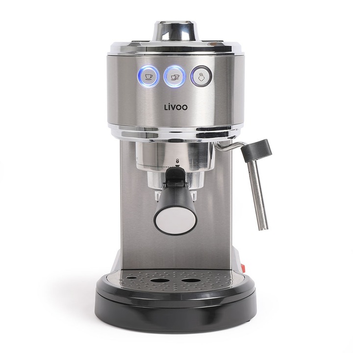Espressor de Cafea Livoo DOD186, 15 bar, 1350 W, 1 L