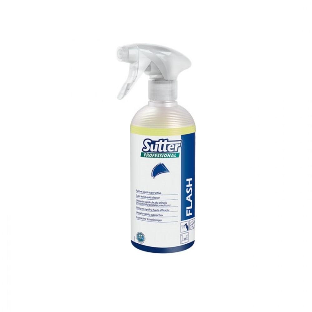 Solutie Naturala de Curatare Rapida, Sutter Flash, pentru Suprafete Multiple, 500 ml