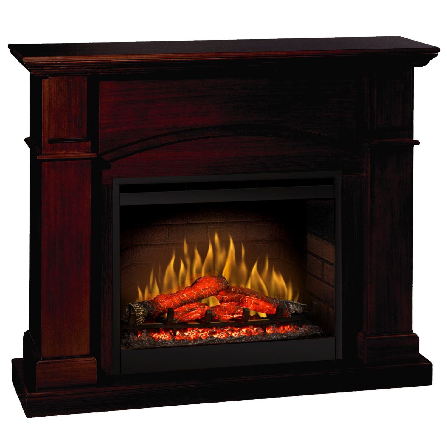 Semineu electric Oxford Mahon cu focar electric 3D Dimplex Optiflame DF2608 si sunet