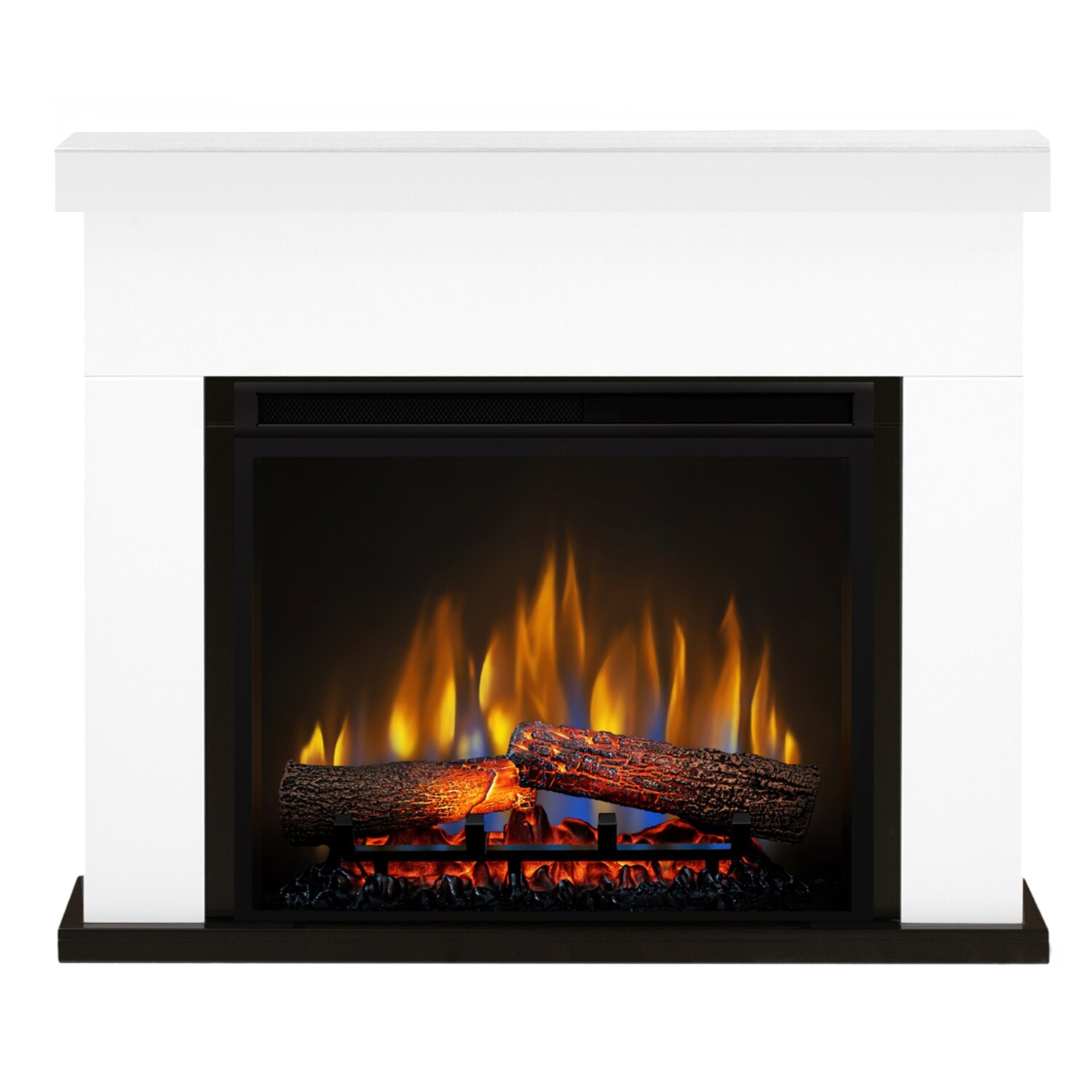 Semineu electric Dublin Alb cu focar electric 3D Dimplex Optiflame XHD23 si sunet
