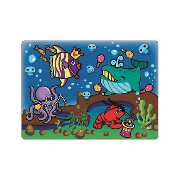 Desen magic la apa - animale de apa, 20 x 15 cm