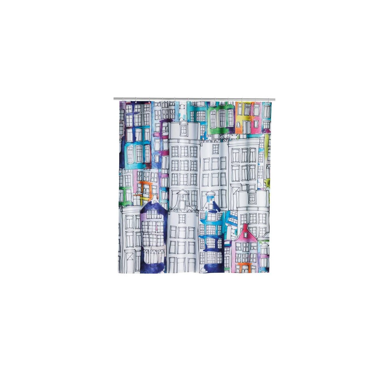 Perdea de dus SUNNY CITY, 180x200 cm, WENKO