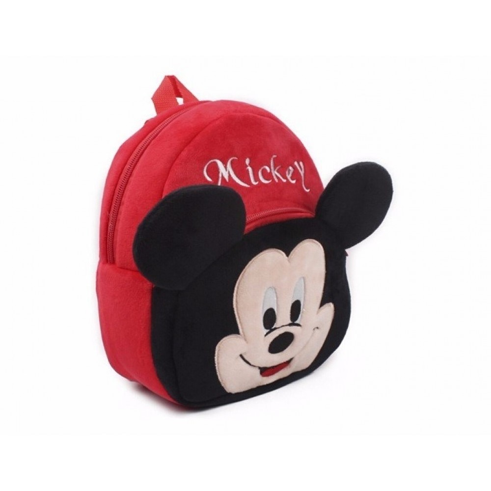 Ghiozdan gradinita, model animalut, Bubu-Still, 27 x 24 x 8 cm,Rosu alb negru