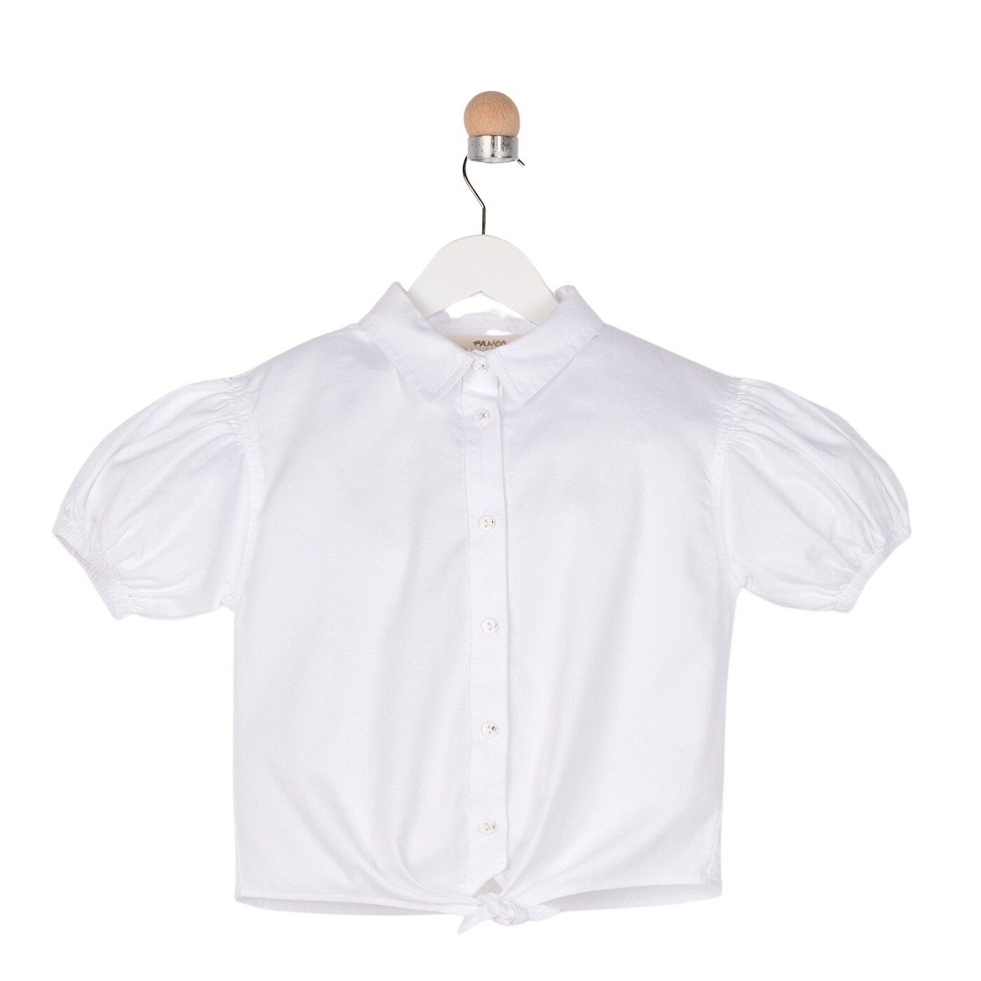 Camasa pentru fete, culoare ocru, marime 116