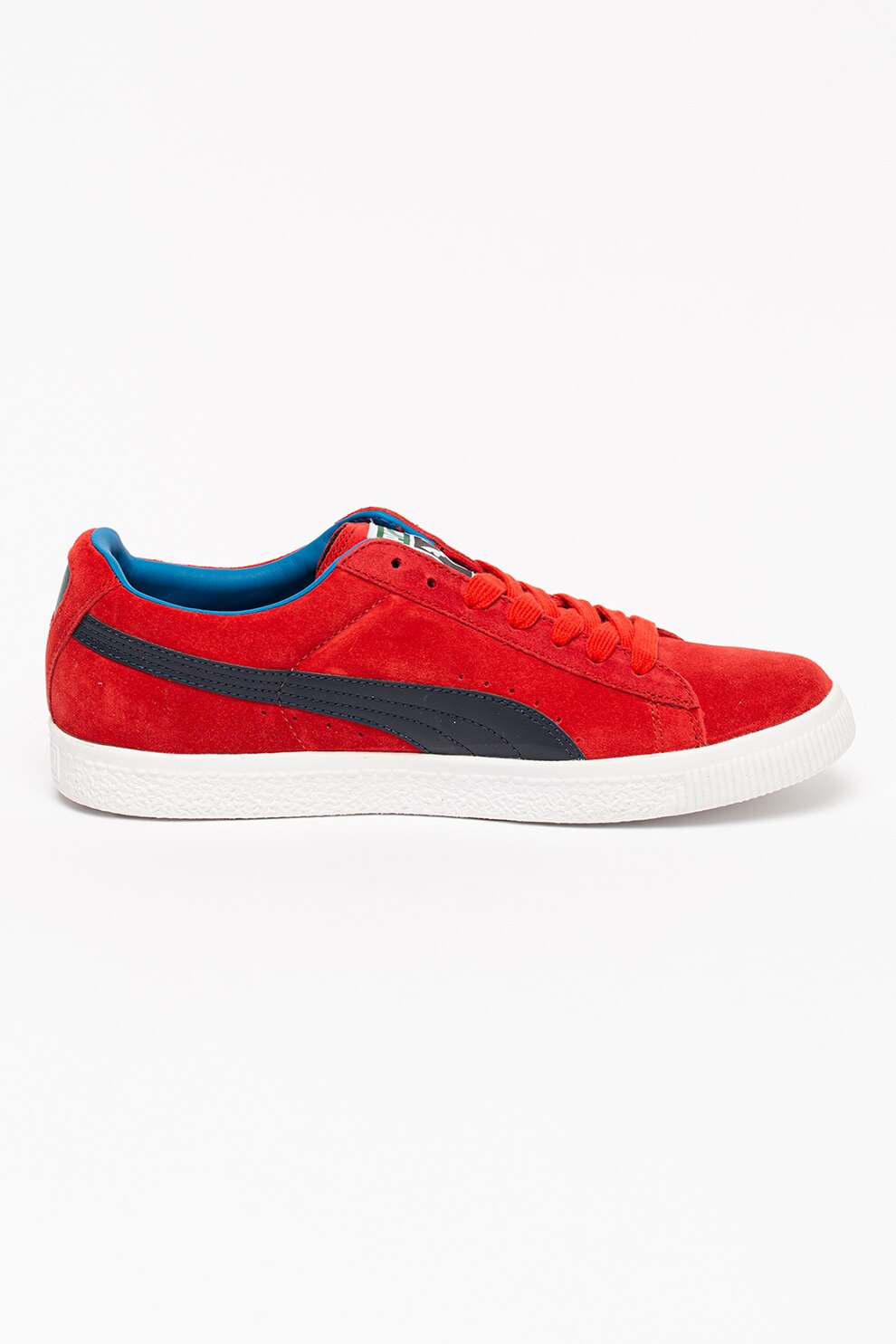 puma clyde red white