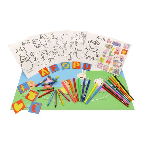 Set Creativ Peppa Pig, 67 Piese