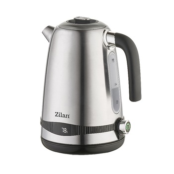 Fierbator electric din Inox Kettle Zilan ZLN-1000 digital, 2200 W, control temberatura 40 - 100 C, 7 niveluri intre 40 - 100 grade celsius si functie de mentinere a temperaturii Fierbator electric din Inox Kettle Zilan ZLN-1000 digital, 2200 W, control temberatura 40 - 100 C, 7 niveluri intre 40 - 100 grade celsius si functie de mentinere a temperaturii
