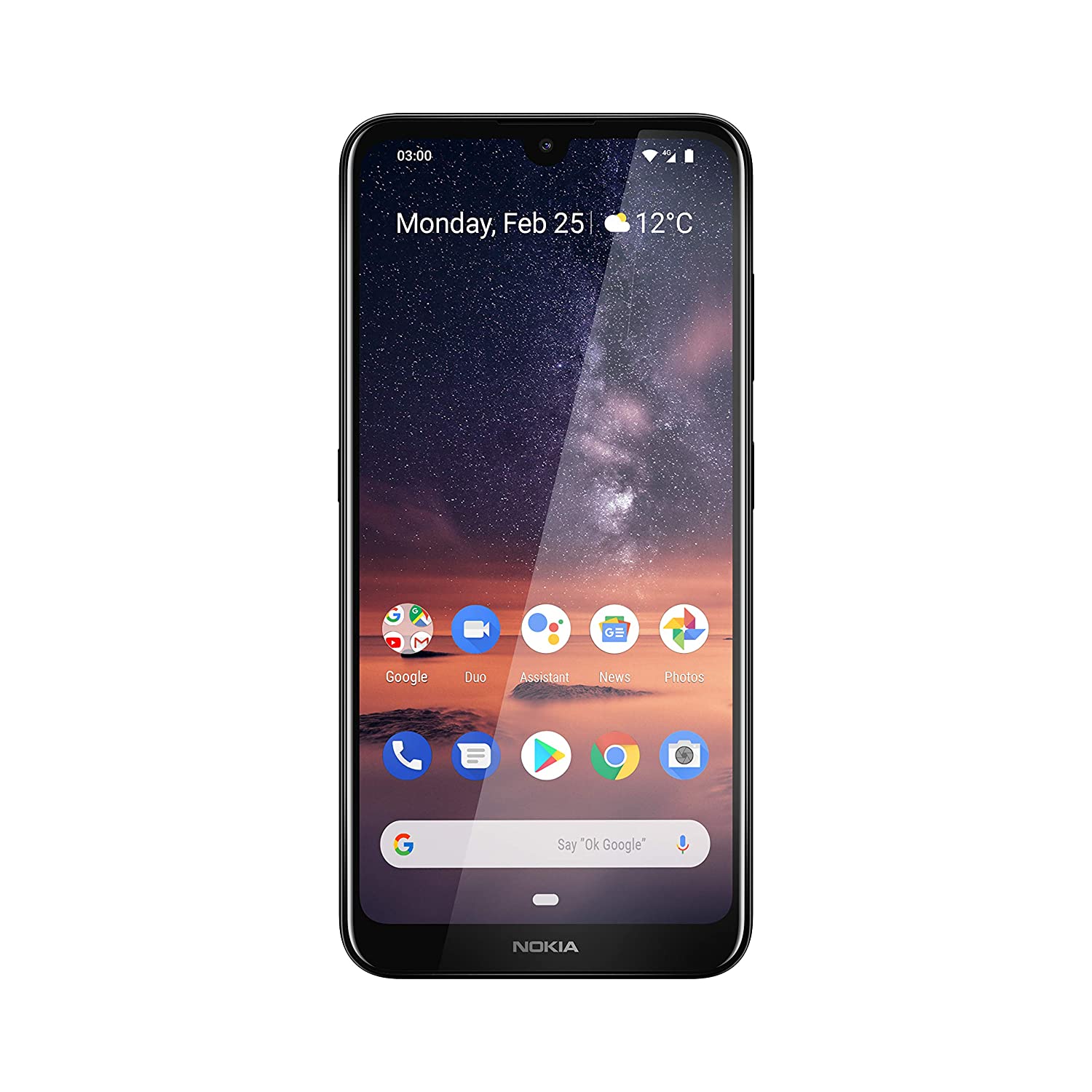 Telefon mobil Nokia 3.2, Dual SIM, 32GB, 3GB RAM, 4G, Black