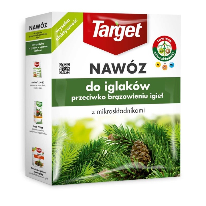 Тор за иглолистни дървета с микроелементи Target, 1 кг